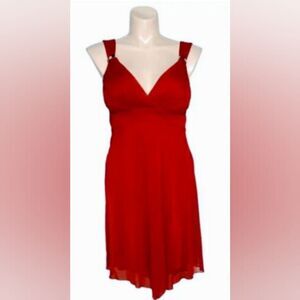 Enfocus Studio 8 Petite Dress Sexy Asymmetric Hem